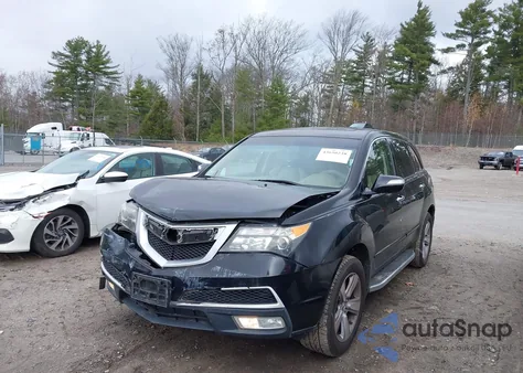 2011 Acura Mdx z USA, uszkodzony, nr VIN 2HNYD2H20BH526470